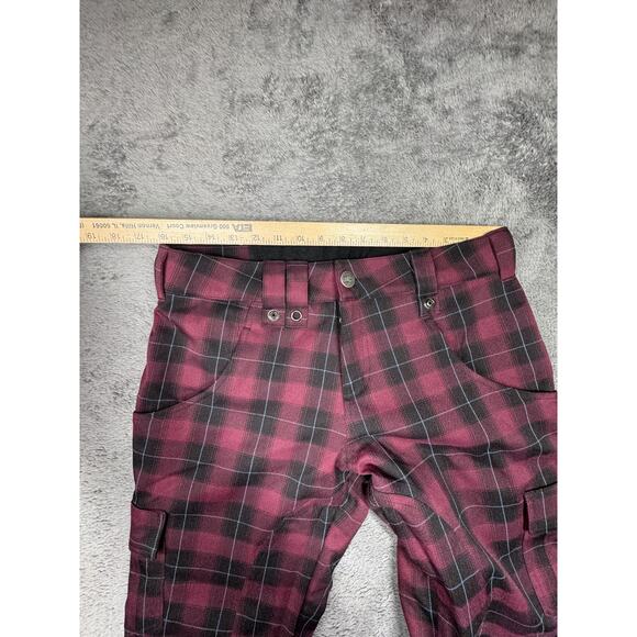 Bonfire Heavenly Insulated Ski Snowboard Pants Sample Womens 32x30 L Plaid - Picture 5 of 9